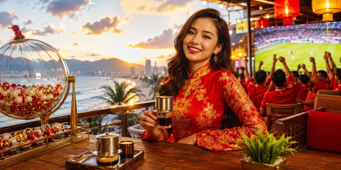Giao diện xổ số online tại Đà Nẵng trên nền tảng vs388